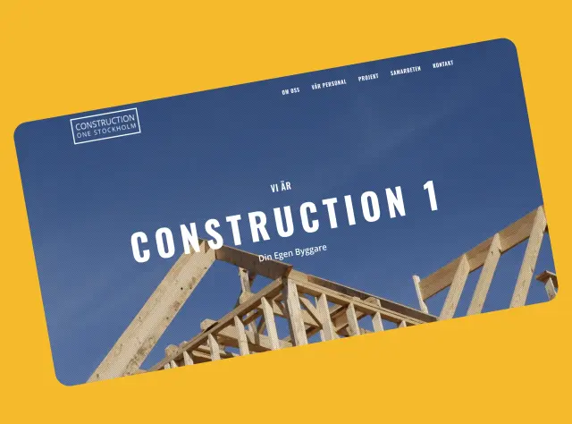 Construction No.1 Stockholm